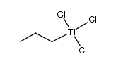 propyltitanium(IV) chloride Structure