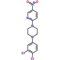 1-(3,4-Dichlorophenyl)-4-(5-nitro-2-pyridinyl)piperazine Structure