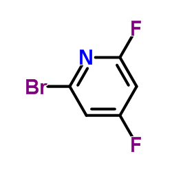 2-Bromo-4,6-difluoropyridine Structure