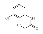 2-Bromo-N-(3-chlorophenyl)acetamide Structure
