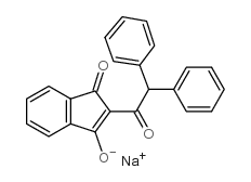 diphacinone-sodium Structure