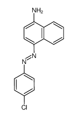 4-(4-chloro-phenylazo)-[1]naphthylamine Structure