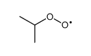 isopropyl peroxy radical Structure