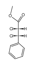 methyl erythro-2,3-dichloro-3-phenylpropanoate Structure