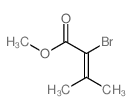 methyl 2-bromo-3-methylbut-2-enoate结构式