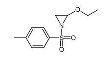 2-ethoxy-1-(4-methylphenyl)sulfonylaziridine结构式