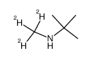 Tert-butylmethyl-d3-amine Structure