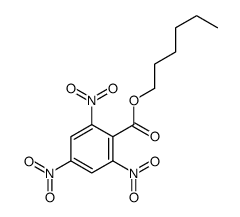 hexyl 2,4,6-trinitrobenzoate Structure