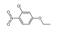 3-chloro-4-nitro-phenetole Structure