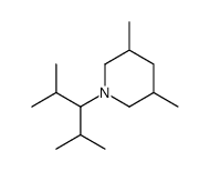 2,4-dimethyl-N,N-bis(2-methylpropyl)pentan-3-amine结构式