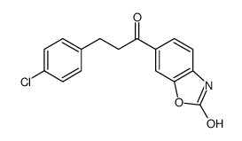 6-[3-(4-chlorophenyl)propanoyl]-3H-1,3-benzoxazol-2-one Structure