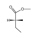 (2R)-2-甲基丁酸甲基酯-d3结构式