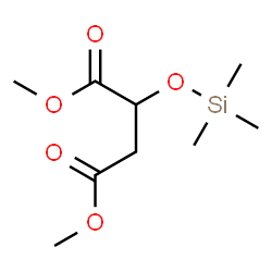 2-(Trimethylsiloxy)butanedioic acid dimethyl ester结构式