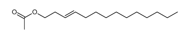 (E)-3-tetradecadienyl acetate Structure