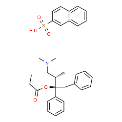 萘磺酸左丙氧芬结构式