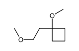 1-methoxy-1-(2-methoxyethyl)cyclobutane结构式