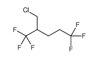 2-(chloromethyl)-1,1,1,5,5,5-hexafluoropentane结构式