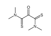 N,N,N',N'-tetramethyl-2-oxopropanedithioamide结构式