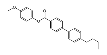 (4-methoxyphenyl) 4-(4-butylphenyl)benzoate结构式