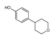 4-(四氢-2H-吡喃-4-基)苯酚结构式