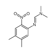 N'-(4,5-dimethyl-2-nitrophenyl)-N,N-dimethylmethanimidamide Structure