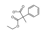 3-ethoxy-2-methyl-3-oxo-2-phenylpropanoate Structure
