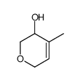 4-methyl-3,6-dihydro-2H-pyran-3-ol结构式
