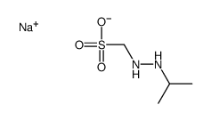 sodium,(2-propan-2-ylhydrazinyl)methanesulfonate结构式