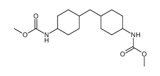 4,4'-methylene-di(cyclohexylcarbamate) dimethyl ester Structure