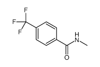 N-methyl-4-(trifluoromethyl)benzamide结构式