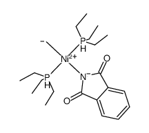 (1,3-dioxoisoindolin-2-yl)(methylene)bis(triethyl-l5-phosphanyl)nickel结构式