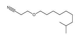 3-(decyloxy)propiononitrile, branched结构式