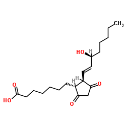 前列腺素结构式