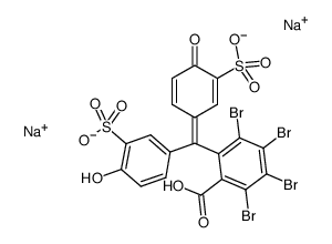 磺溴酚酞钠盐水合物结构式
