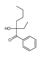 2-ethyl-2-hydroxy-1-phenylhexan-1-one Structure