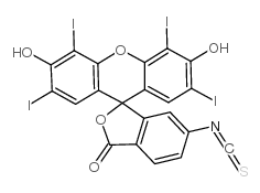 赤藓红 B 异硫氰酸酯异构体II结构式