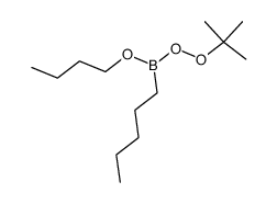 butoxy(tert-butylperoxy)(pentyl)borane结构式