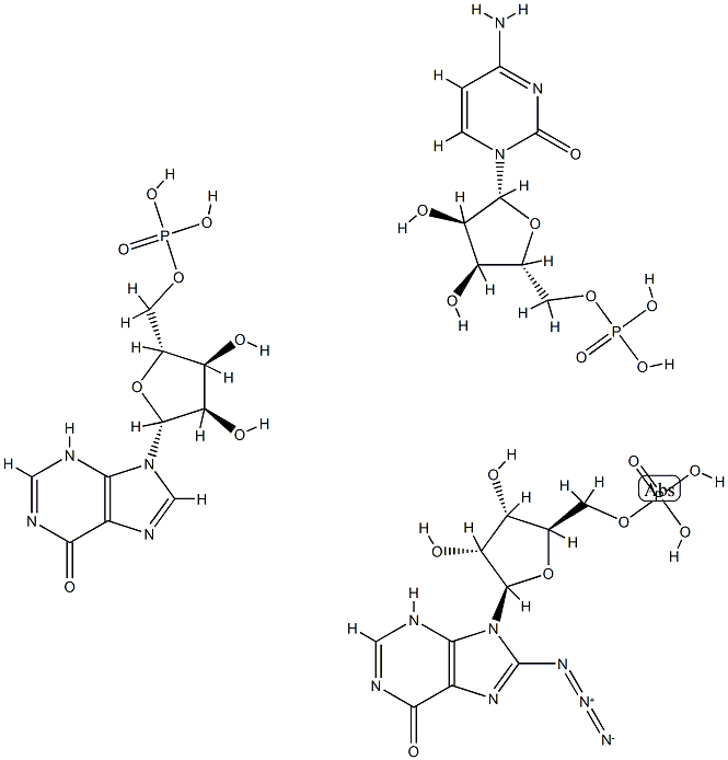 poly(I,8-azidoI).poly(C)结构式