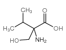 DL-2-异丙基丝氨酸结构式