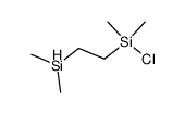 [2-(chlorodimethylsilyl)ethyl]dimethylsilane Structure