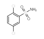 2,5-二氯苯磺酰胺结构式