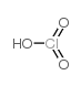 chloric acid Structure