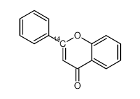 2-phenylchromen-4-one结构式