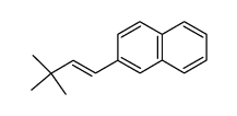 (E)-2-(3,3-dimethylbut-1-en-1-yl)naphthalene结构式