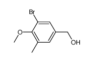(3-bromo-4-methoxy-5-methylphenyl)-methanol Structure
