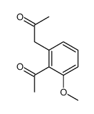 1-(2-acetyl-3-methoxyphenyl)propan-2-one Structure