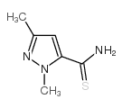 1,3-二甲基-1H-吡唑-5-甲酰胺结构式