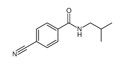 Benzamide, 4-cyano-N-(2-methylpropyl)结构式