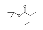 tert-butyl 2-methylbut-2-enoate结构式