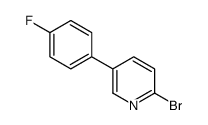 2-bromo-5-(4-fluorophenyl)pyridine Structure
